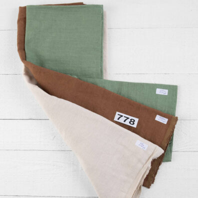 Linen Fabric Cuts, Set No. 778