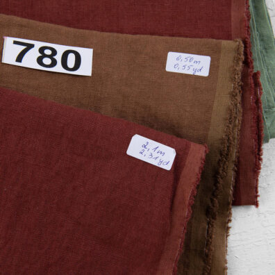 Linen Fabric Cuts, Set No. 780