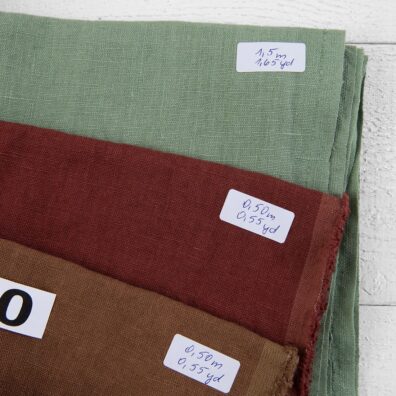 Linen Fabric Cuts, Set No. 780