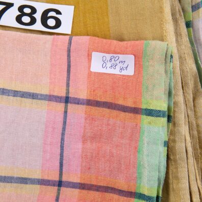 Linen Fabric Cuts, Set No. 786