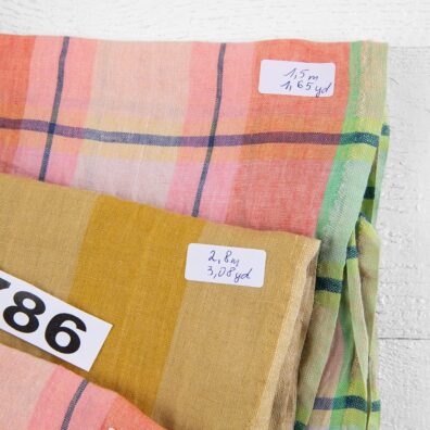 Linen Fabric Cuts, Set No. 786