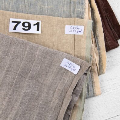 Linen Fabric Cuts, Set No. 791