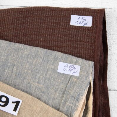 Linen Fabric Cuts, Set No. 791