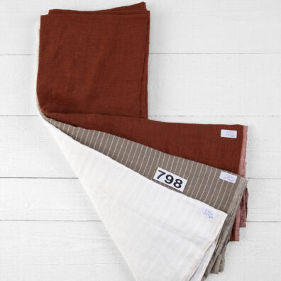 Linen Fabric Cuts, Set No. 798