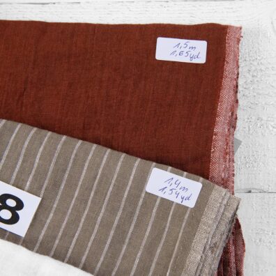 Linen Fabric Cuts, Set No. 798
