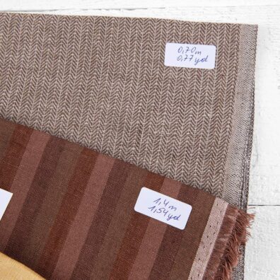 Linen Fabric Cuts, Set No. 808