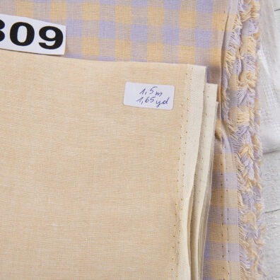 Linen Fabric Cuts, Set No. 809