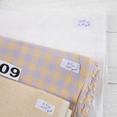 Linen Fabric Cuts, Set No. 809