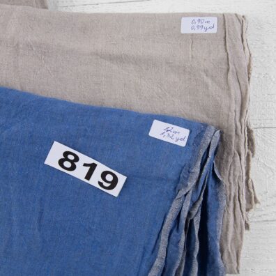 Linen Fabric Cuts, Set No. 819