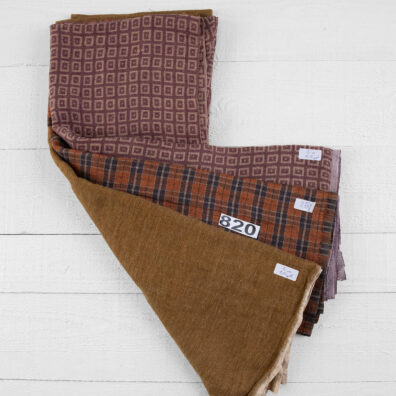 Linen Fabric Cuts, Set No. 820