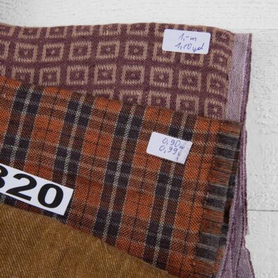 Linen Fabric Cuts, Set No. 820