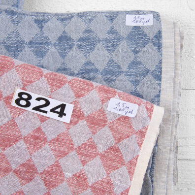 Linen-Cotton Fabric Cuts, Set No. 824