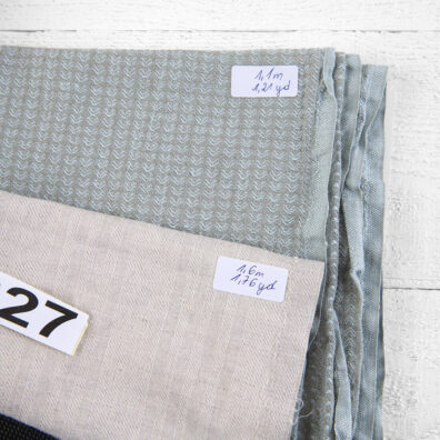 Linen-Cotton Fabric Cuts, Set No. 827