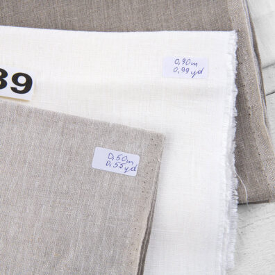 Linen Fabric Cuts, Set No. 839