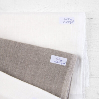 Linen Fabric Cuts, Set No. 839