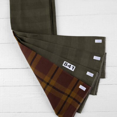 Linen Fabric Cuts, Set No. 841