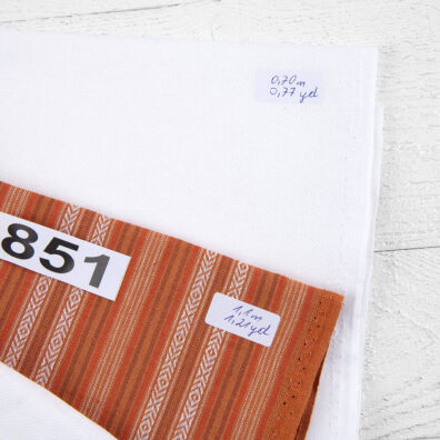 Linen-Cotton Fabric Cuts, Set No. 851