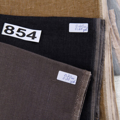 Linen Fabric Cuts, Set No. 854