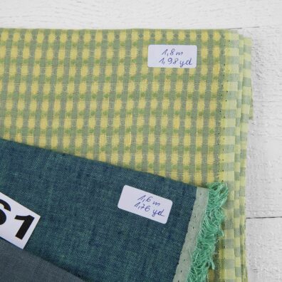 Linen Fabric Cuts, Set No. 861