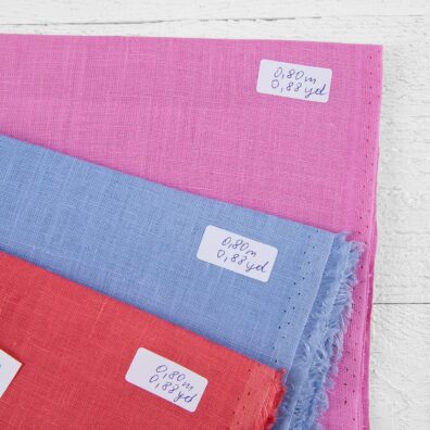 Linen Fabric Cuts, Set No. 862