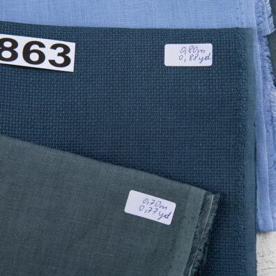 Linen Fabric Cuts, Set No. 863