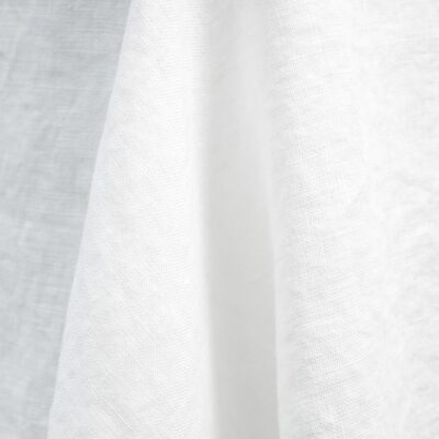GAMMA Tablecloth white 6 Off-white linen tablecloth, plain weave