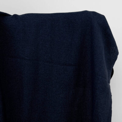 Washed linen cotton variegated jacquard fabric 4 Black variegated jacquard linen fabric, linen cotton