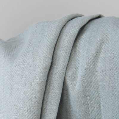 Washed greenish grey linen fabric 6 Grey green linen fabric, washed linen cotton