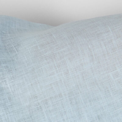 Linen fabric plain pale green, lightweight