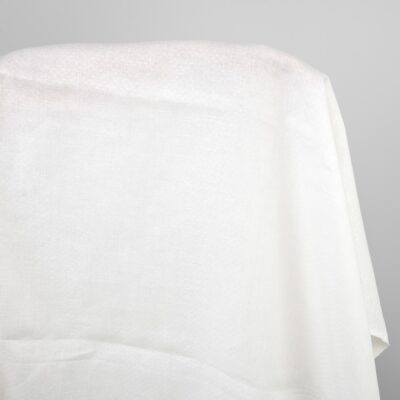 Off-white linen fabric
