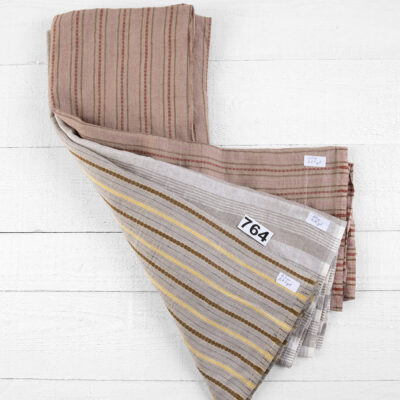 Linen Fabric Cuts, Set No. 764 6 Linen Fabric Cuts, Set No. 764