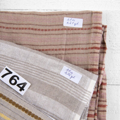 Linen Fabric Cuts, Set No. 764 9 Linen Fabric Cuts, Set No. 764