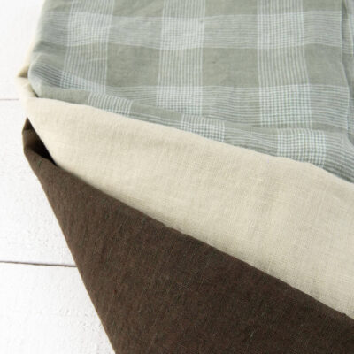 Linen Fabric Cuts, Set No. 770 7 Linen Fabric Cuts, Set No. 770