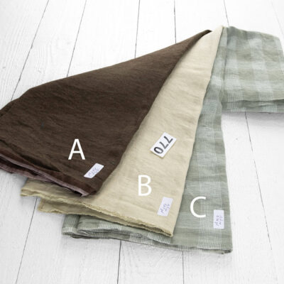 Linen Fabric Cuts, Set No. 770 10 Linen Fabric Cuts, Set No. 770