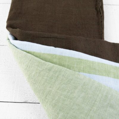 Linen Fabric Cuts, Set No. 771 7 Linen Fabric Cuts, Set No. 771