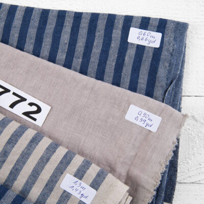 Linen Fabric Cuts, Set No. 772 9 Linen Fabric Cuts, Set No. 772