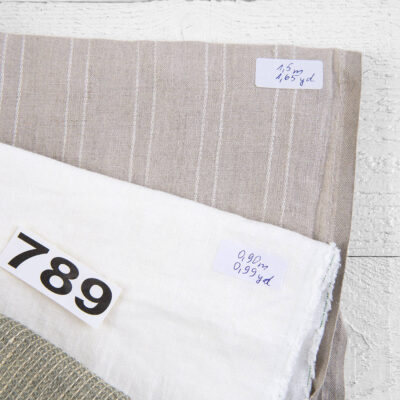 Linen Fabric Cuts, Set No. 789 9 Linen Fabric Cuts, Set No. 789