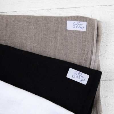 Linen Fabric Cuts, Set No. 792 9 Linen Fabric Cuts, Set No. 792