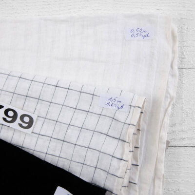 Linen Fabric Cuts, Set No. 799 9 Linen Fabric Cuts, Set No. 799