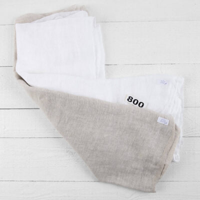 Linen Fabric Cuts, Set No. 800 5 Linen Fabric Cuts, Set No. 800