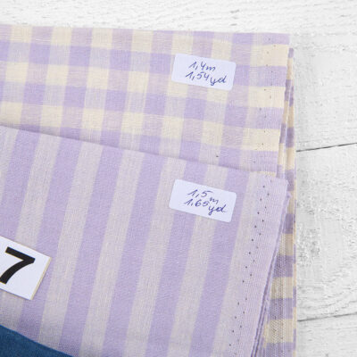 Linen Fabric Cuts, Set No. 807