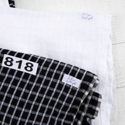 Linen Fabric Cuts, Set No. 818 7 Linen Fabric Cuts, Set No. 818
