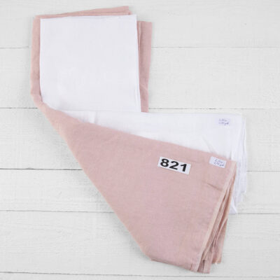Linen Fabric Cuts, Set No. 821 5 Linen Fabric Cuts, Set No. 821