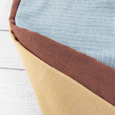 Linen-Cotton Fabric Cuts, Set No. 830 7 Linen-Cotton Fabric Cuts, Set No. 830