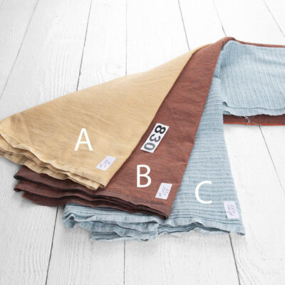 Linen-Cotton Fabric Cuts, Set No. 830 10 Linen-Cotton Fabric Cuts, Set No. 830
