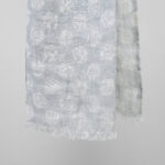 ZINA Shawl light grey
