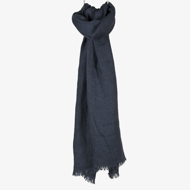 PARIS Shawl dark blue