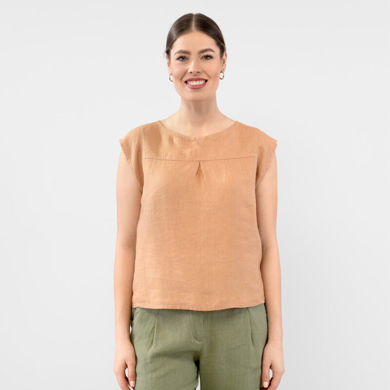 YUTA Blouse brown 6 YUTA Blouse brown