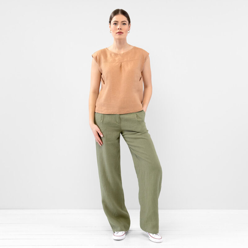 YUTA Blouse brown 7 YUTA Blouse brown