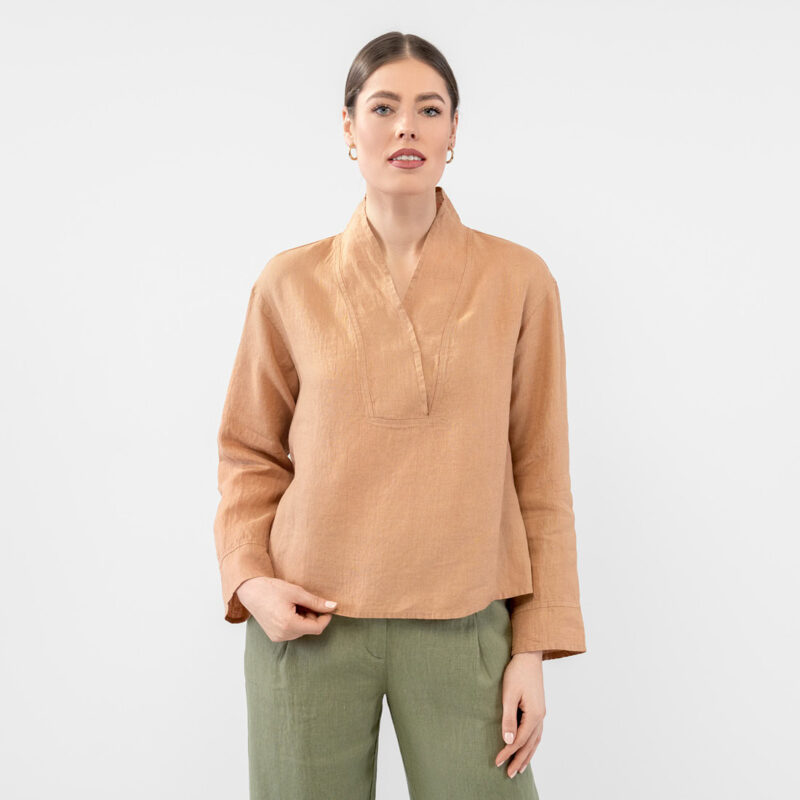 MAE Blouse brown 7 MAE Blouse brown